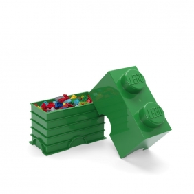 LEGO, Pojemnik klocek Brick 2 - Zielony (40021734)